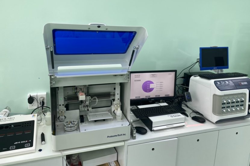 Bộ máy xét nghiệm C13, máy đọc và máy xét nghiệm dị ứng